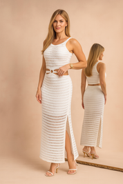 HAZEL | Airy Mesh Dress for Summer and Spring 0