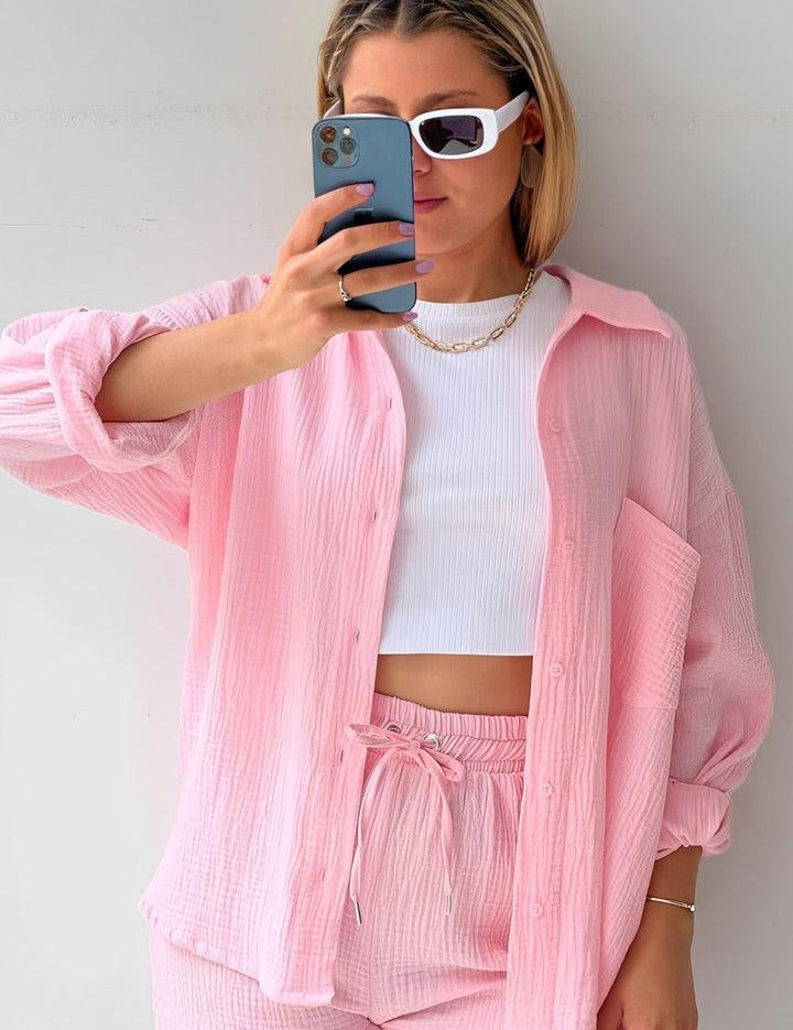 HAZEL | Top and Shorts Matching Set 2