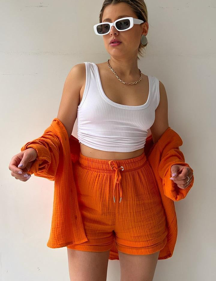 HAZEL | Top and Shorts Matching Set 5