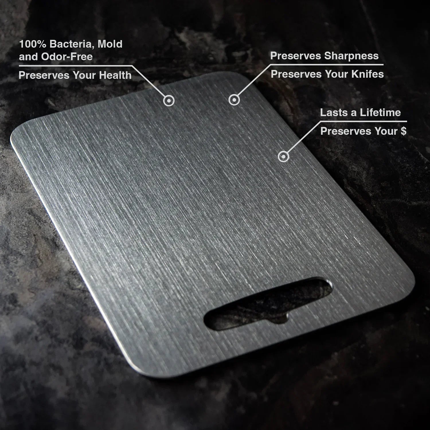 HEALTHY KITCHEN – Titanium kitchen board without BPA and microplastics 2