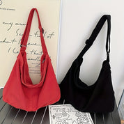 Hailey | Stylish Oversized Canvas Crossbody Messenger Bag 6