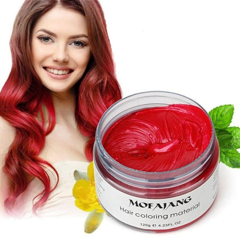 Hair color wax | Water-soluble - apply in minutes - Verick 0