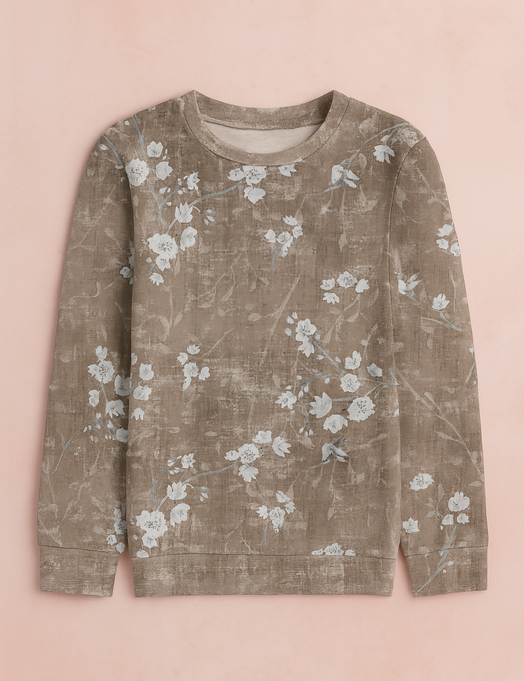 Halina | Vintage Floral Long Sleeve Blouse 1