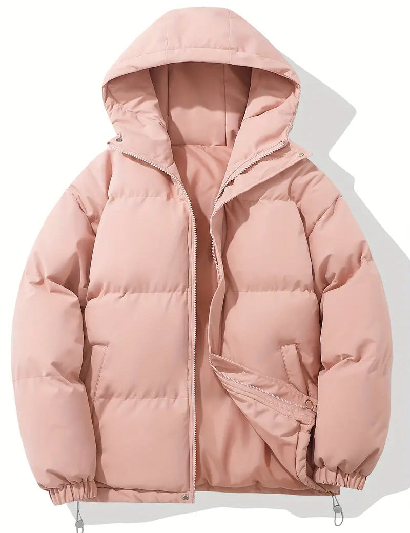 Hazel | Trendy quilted jacket with hood for cold days 0