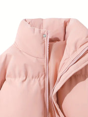 Hazel | Trendy quilted jacket with hood for cold days 2