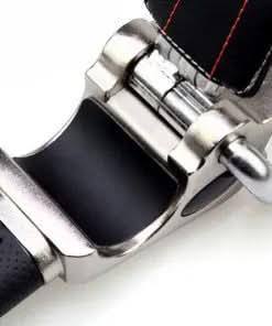 Heavy Duty Anti-Theft Steering Wheel Lock with Adjustable Fit and Three-Directional Locking System for Cars, SUVs, and Trucks 4