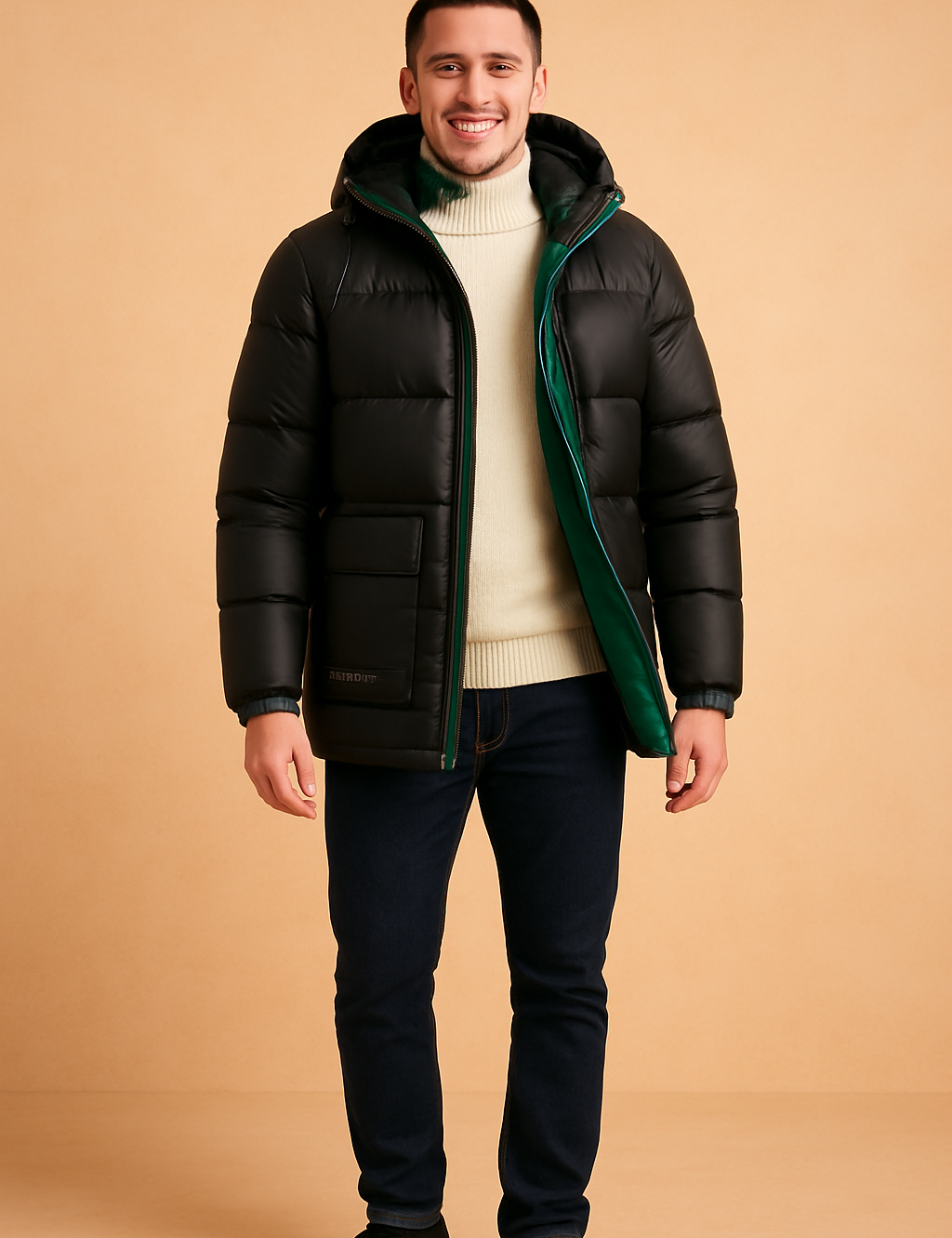 Henri | Down Winter Jacket with Hood 1