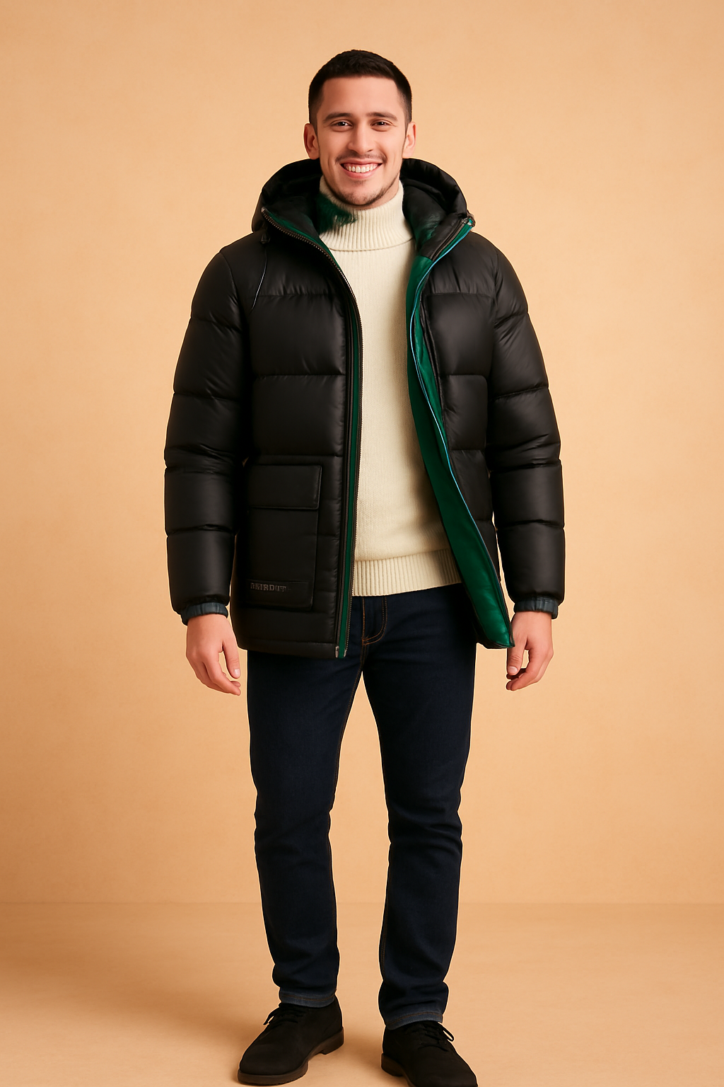 Henri | Down Winter Jacket with Hood 1