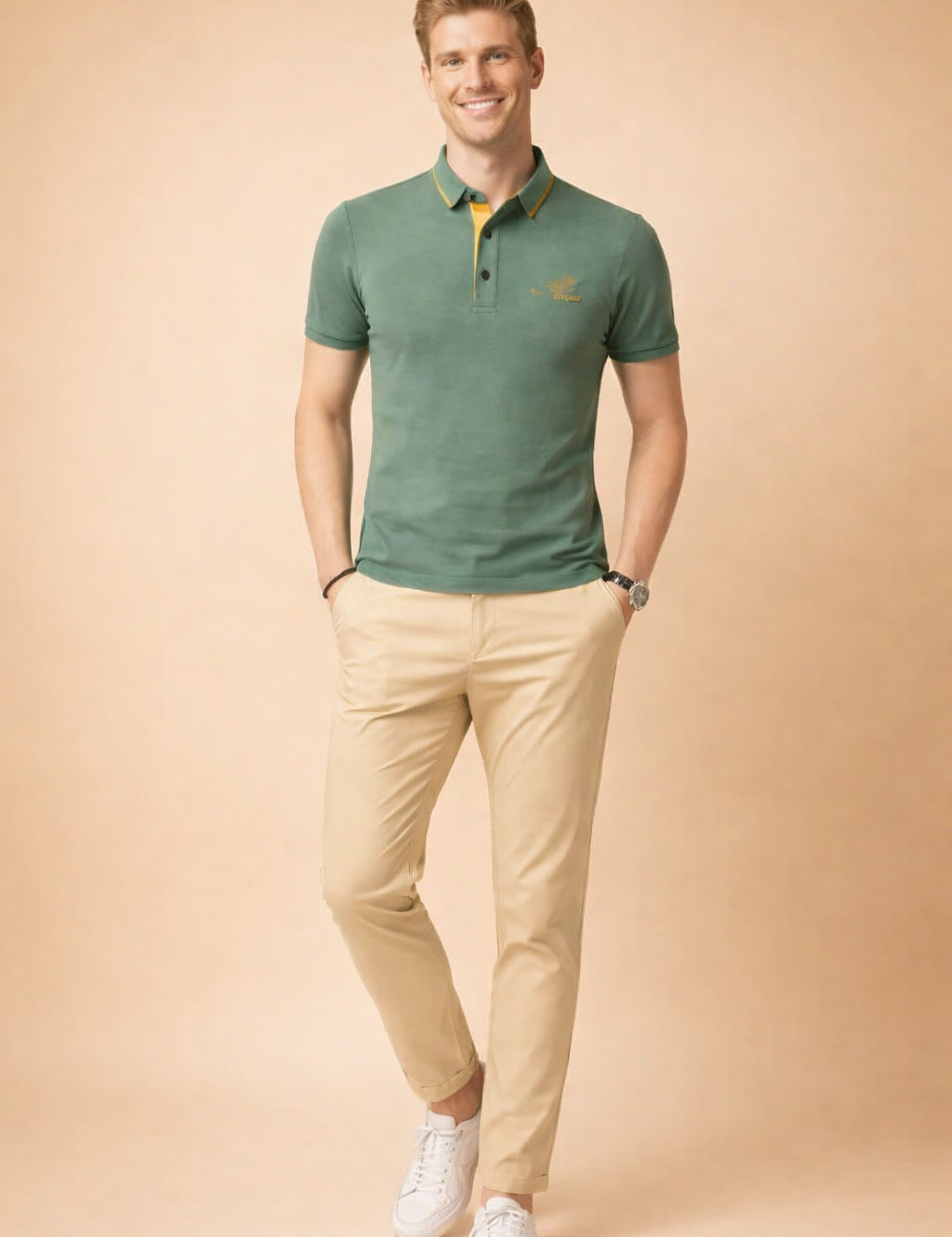 Henri | Men's Casual Stand-Up Collar Shirt 2
