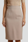 High Waist Midi Skirt with Back Slit for Women - Elegant and Fitted Design 9