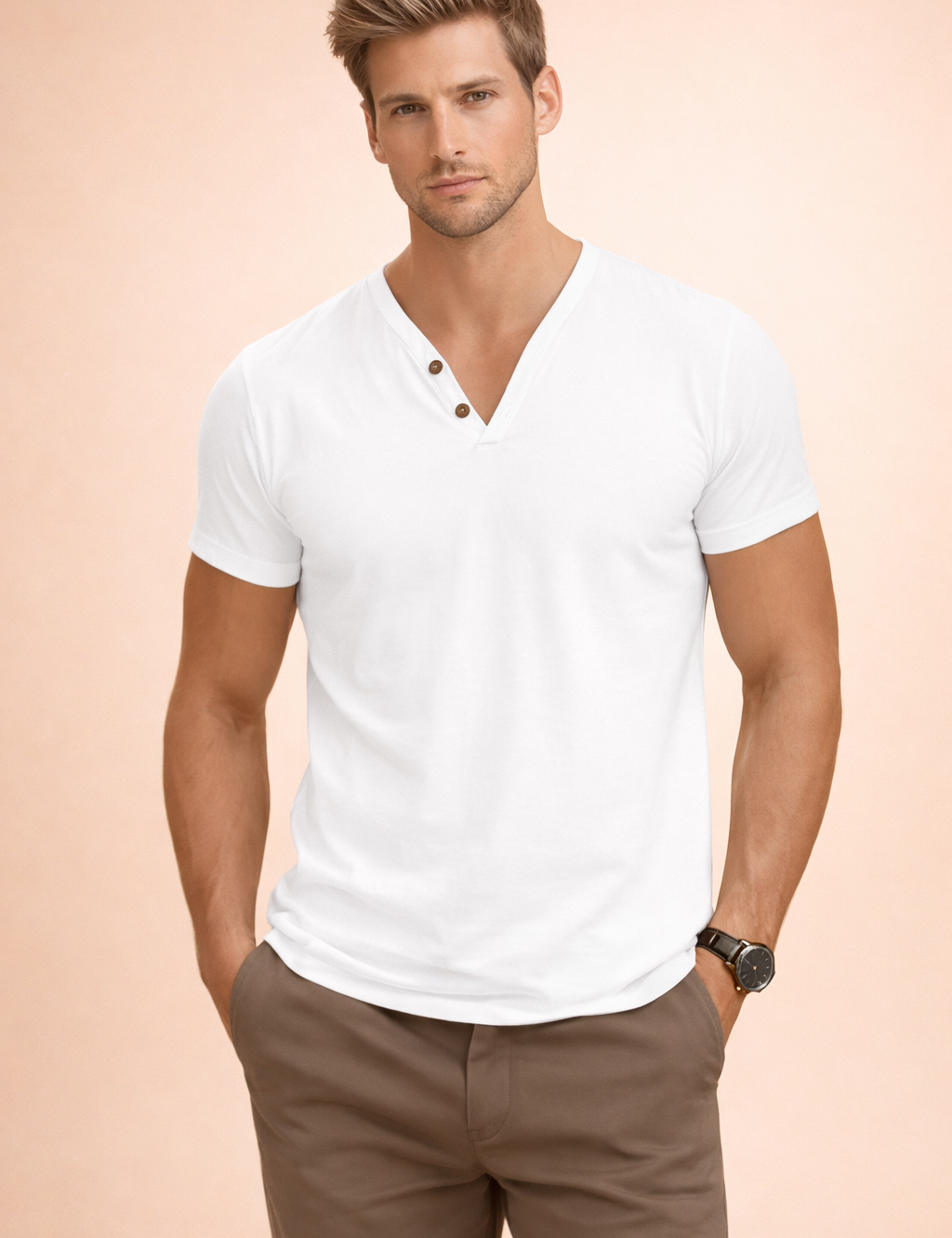 Ilya | Men's V-Neck T-Shirt 5