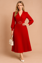 Isabela| Plus Size Elegant Knee-Length Dress for Spring 1