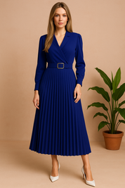 Isabela| Plus Size Elegant Knee-Length Dress for Spring 3