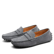 Italian-style suede loafers 4