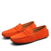 Italian-style suede loafers 7