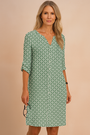 Iwona | Airy Boho Floral Dress 0