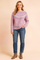 Izabela | Sweater with a colorful pattern on the top 1