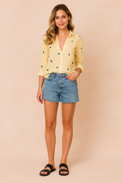 JENNIFER | Classic shirt blouse with a casual style 1
