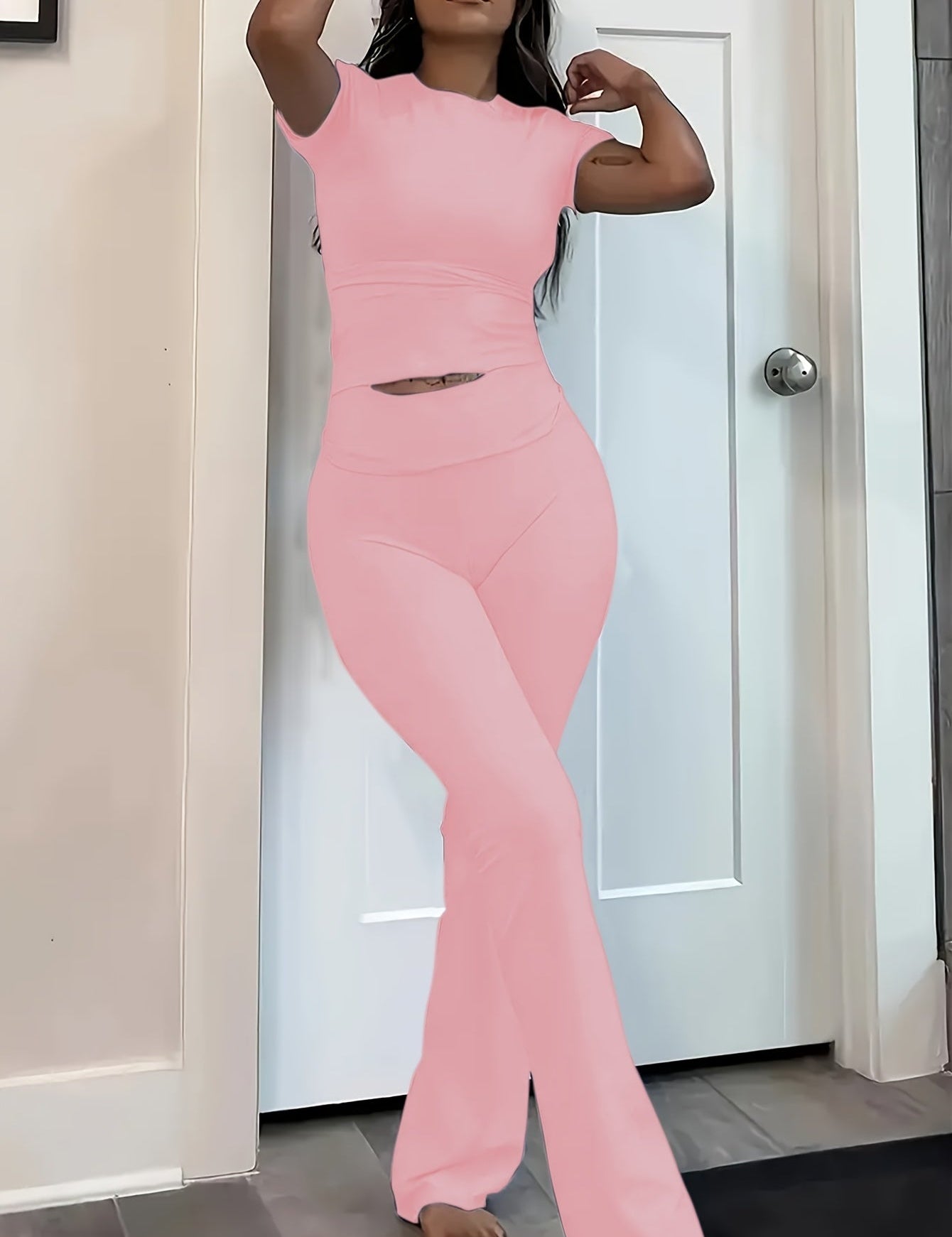 JILLIAN | Solid color tracksuit 2