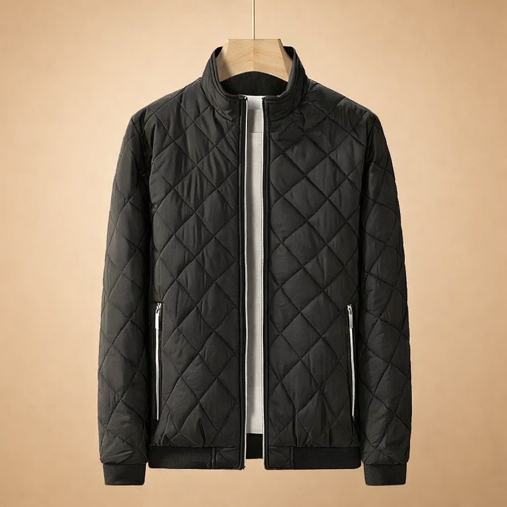 Jakub | Men's quilted insulated jacket with zipper 2