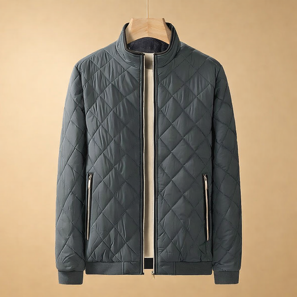 Jakub | Men's quilted insulated jacket with zipper 3