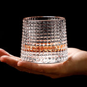 Japanese Edo Spinning Whiskey Glass Set – Elegant Tumbler for Enhanced Aroma and Flavor 1