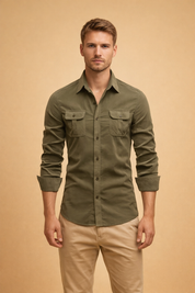 Jhon | Men's Structured Pocket Top 1