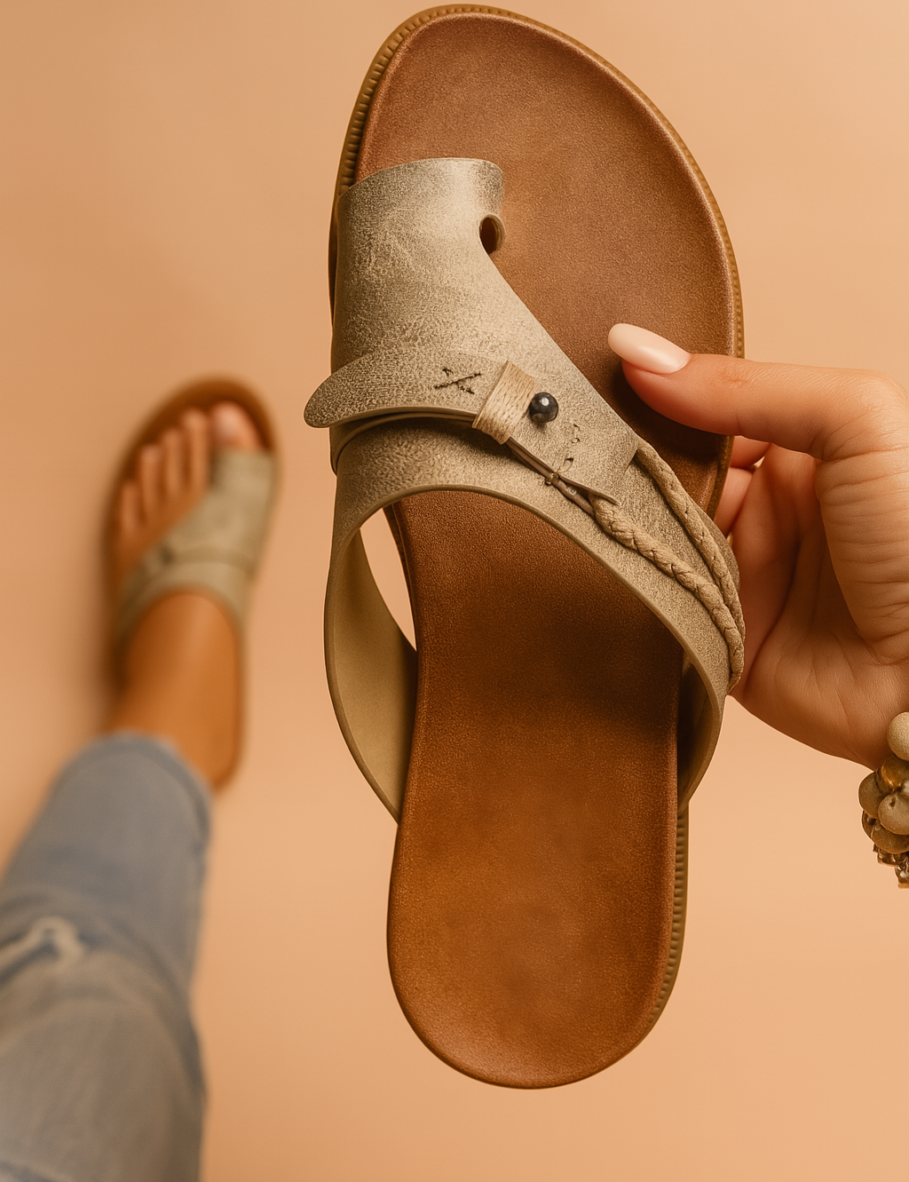 Julia | Stylish strappy flip-flops 2