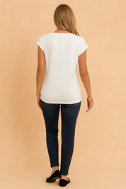 KATHY | Classic V-Neck Top 1