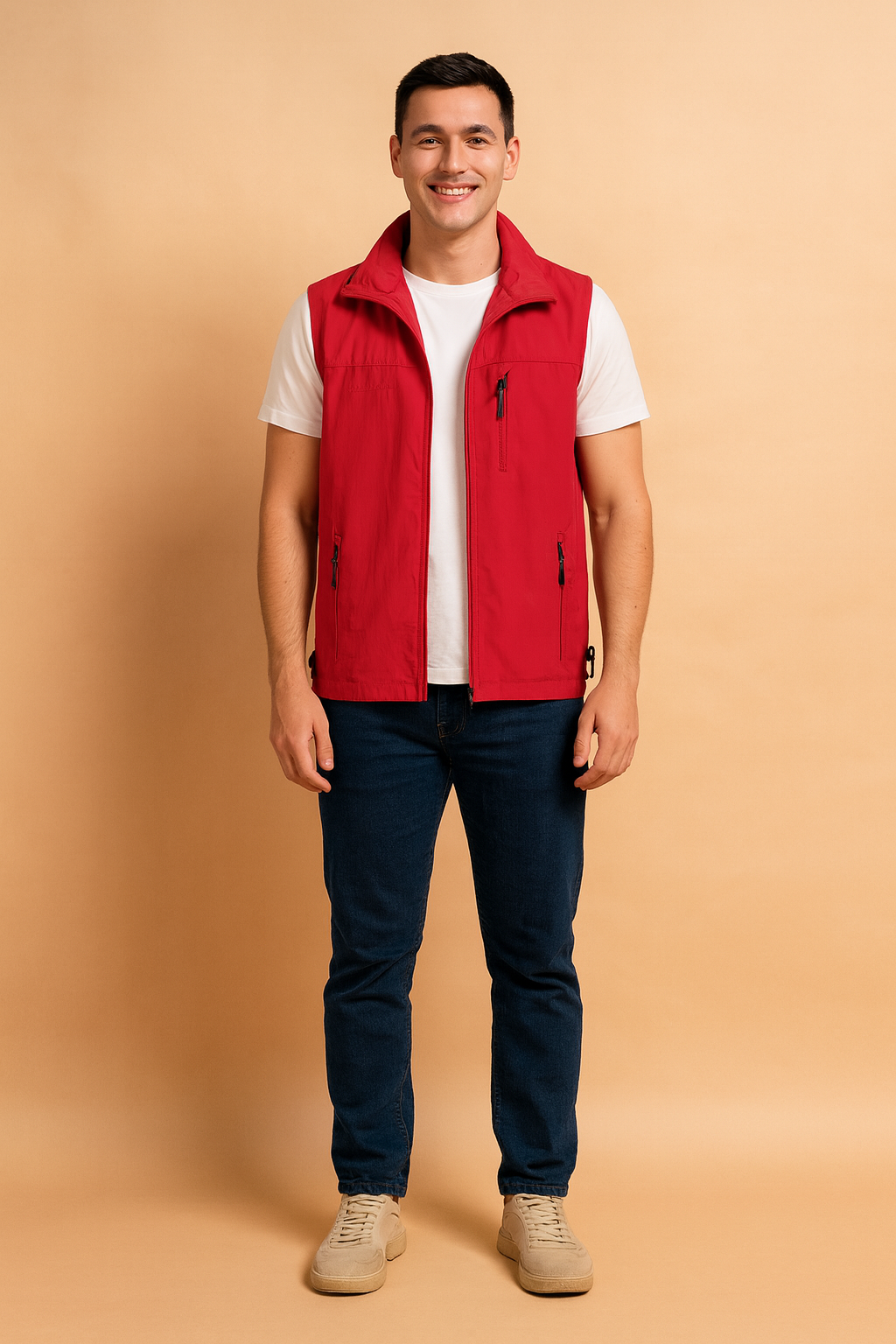 Kacper | Elegant Vest with Stand-Up Collar 2