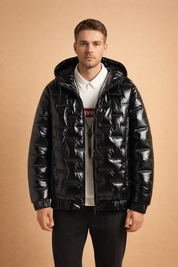 Kacper | Men's down jacket with an urban, modern cut 1