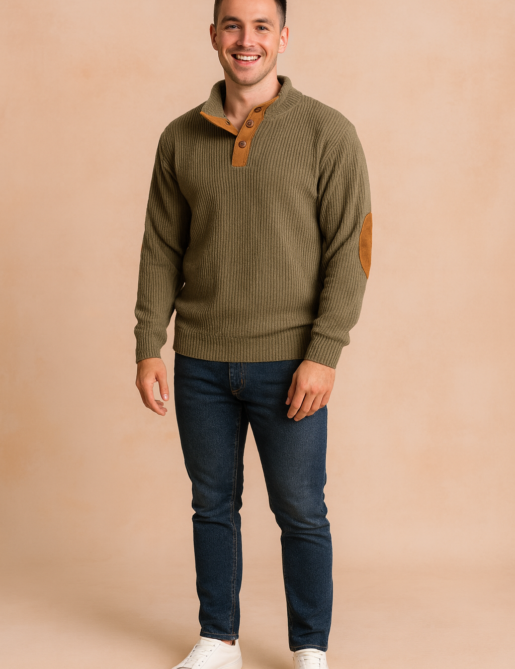 Kajetan | Retro Buttoned Sweater 0