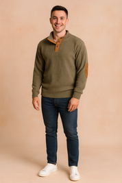 Kajetan | Retro Buttoned Sweater 0