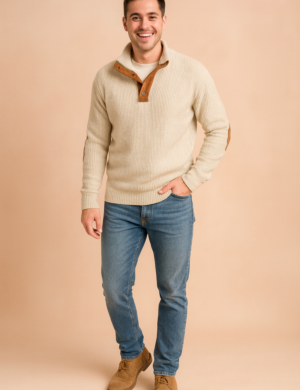 Kajetan | Retro Buttoned Sweater 3