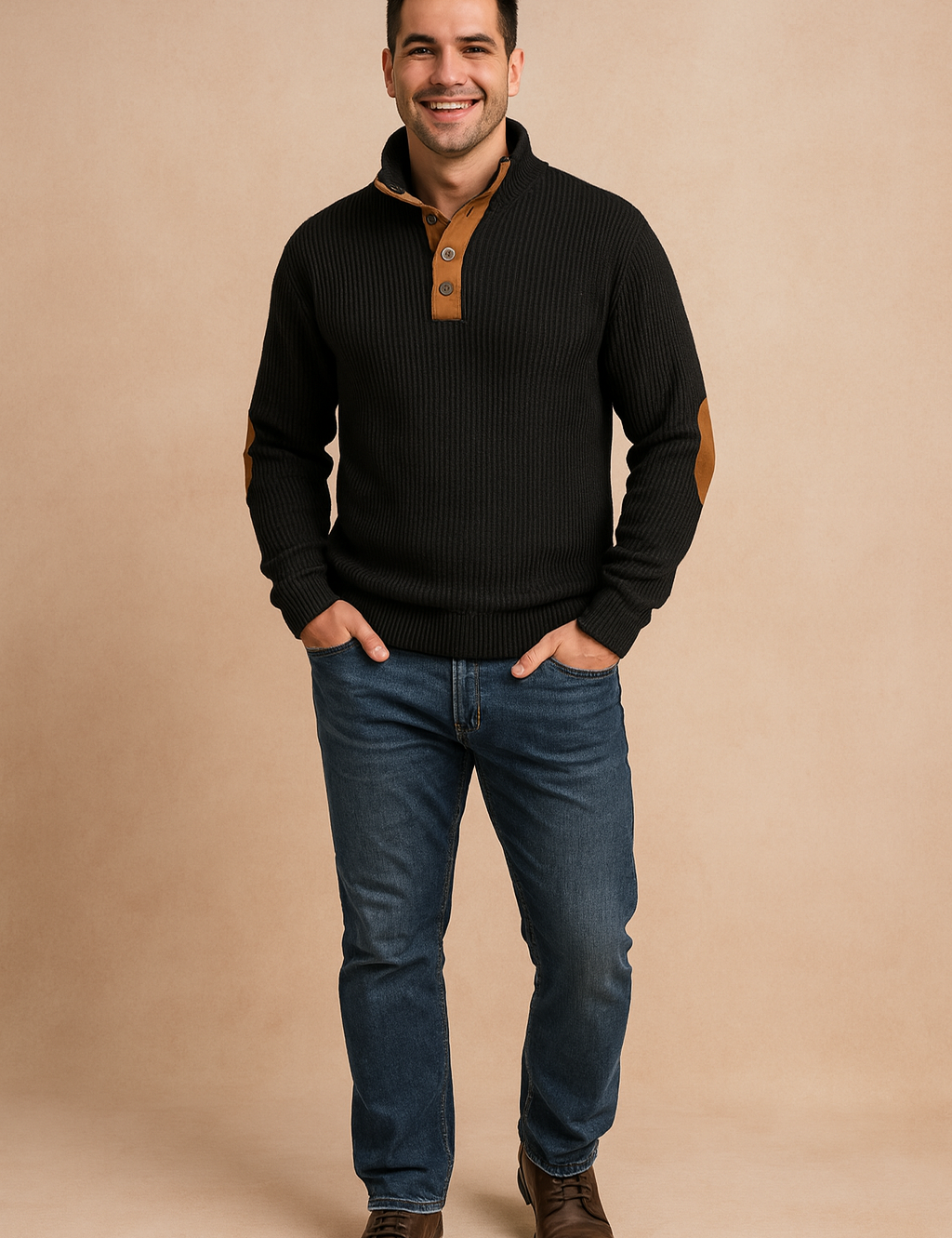 Kajetan | Retro Buttoned Sweater 4