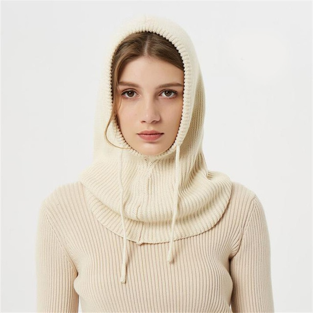 Karen | Cozy winter hooded scarf 5