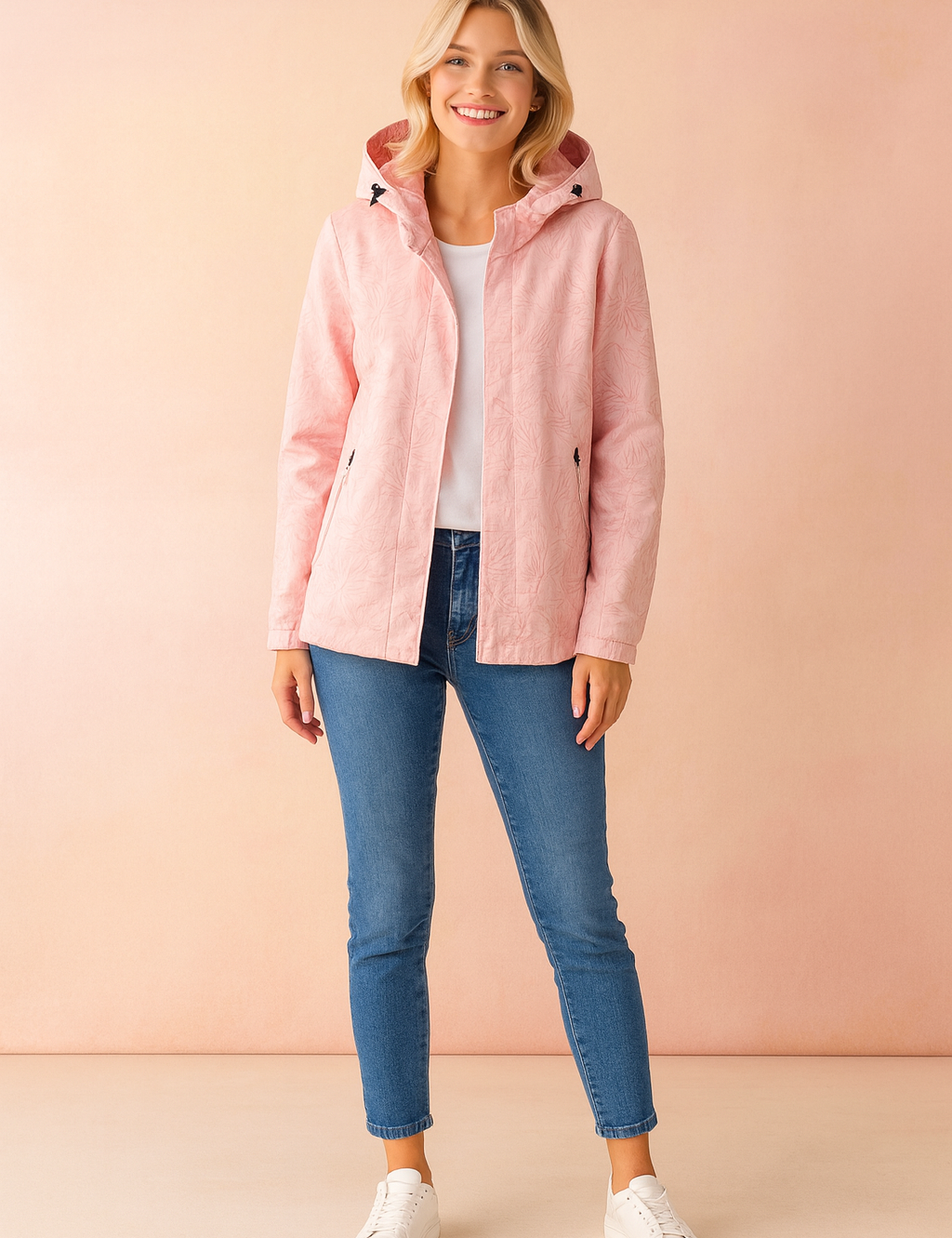 Karina | Winter Jacket with Hood and Fashionable Pattern 4