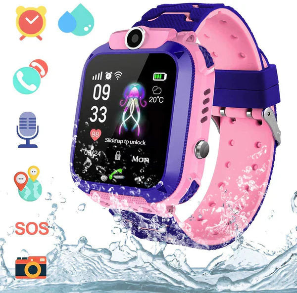 Kidguard GPS Smartwatch 4G for children with real-time location tracking, SOS button and two-way communication. Splash-proof. 1