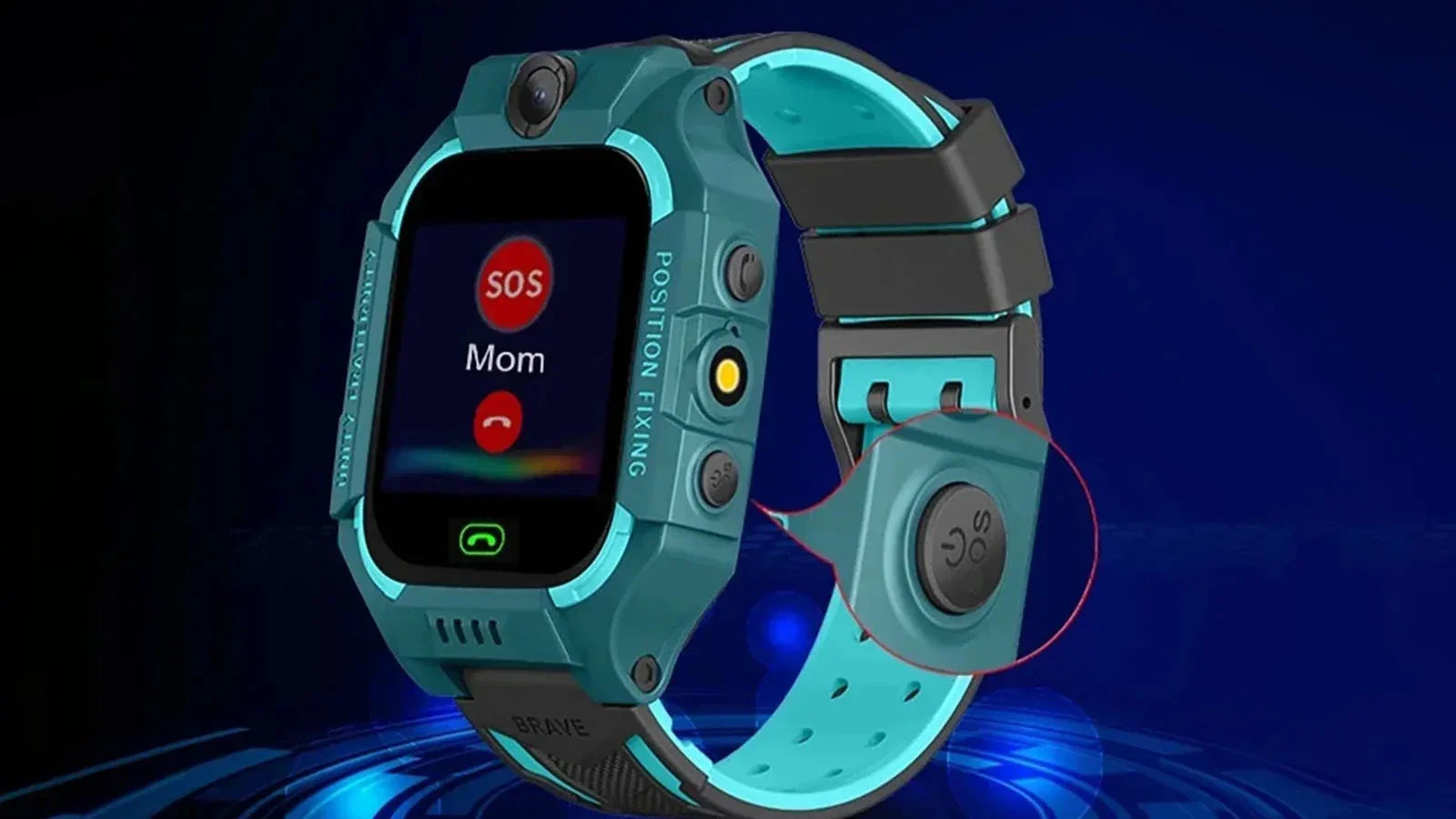 Kidguard GPS Smartwatch 4G for children with real-time location tracking, SOS button and two-way communication. Splash-proof. 2
