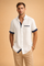 Krzysztof | Men's short-sleeved T-shirt with contrasting details 1