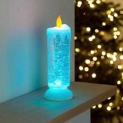 LED Christmas lights rechargeable with glitter 2