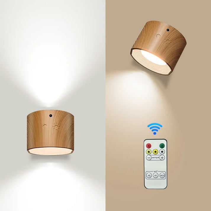 LED Rechargeable Wall Light with 360° Magnetic Rotation, Adjustable Brightness, and 3 Color Temperatures – Portable Illumination Solution 2