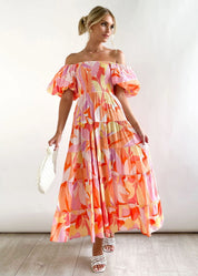 CHLOWY | Comfortable Floral Short Women's Dress