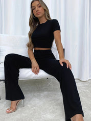 LYNETTE | Two pieced Casual Yoga Gym Set Women 2