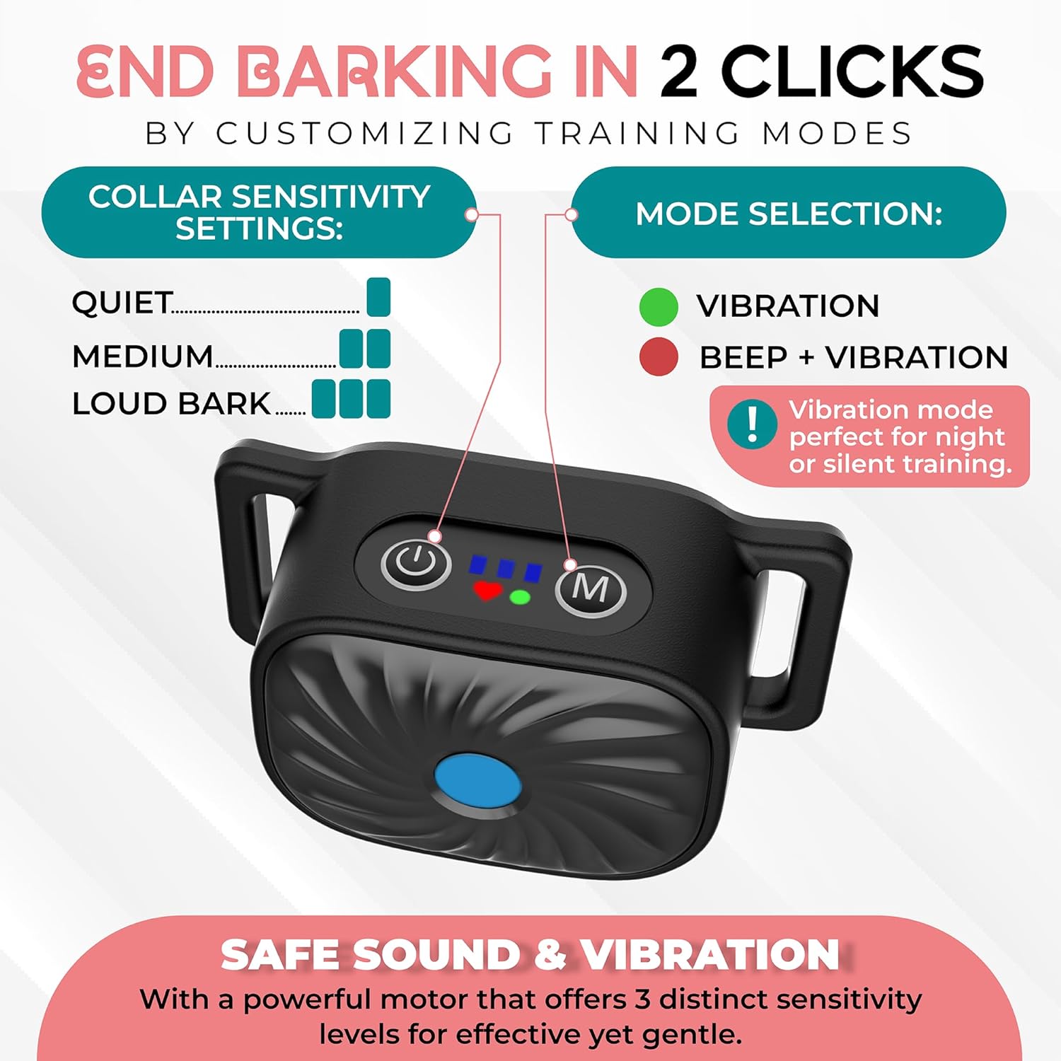 Lenny | Bark-Stop Collar – Relaxed Everyday Life for Small Dogs 6