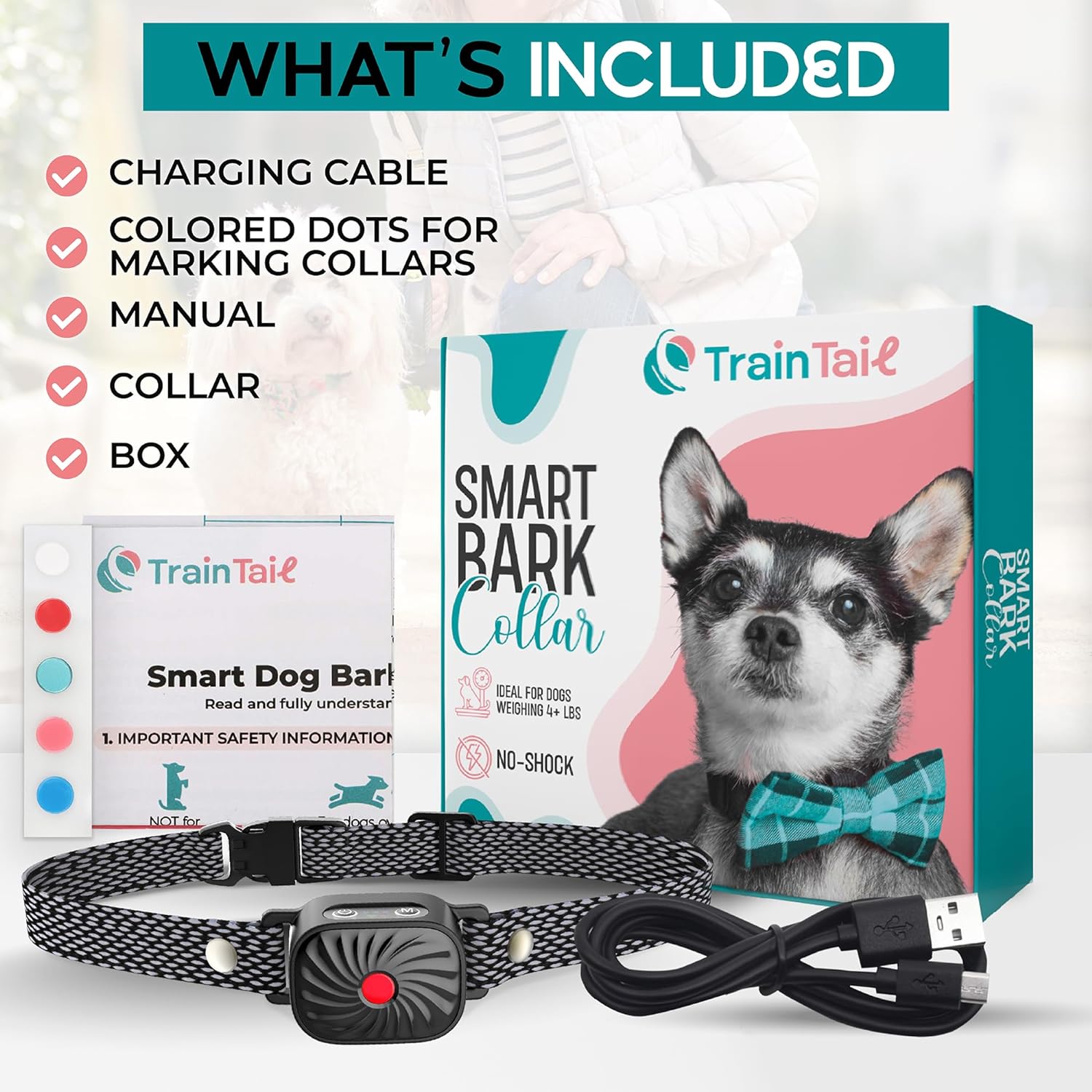 Lenny | Bark-Stop Collar – Relaxed Everyday Life for Small Dogs 7