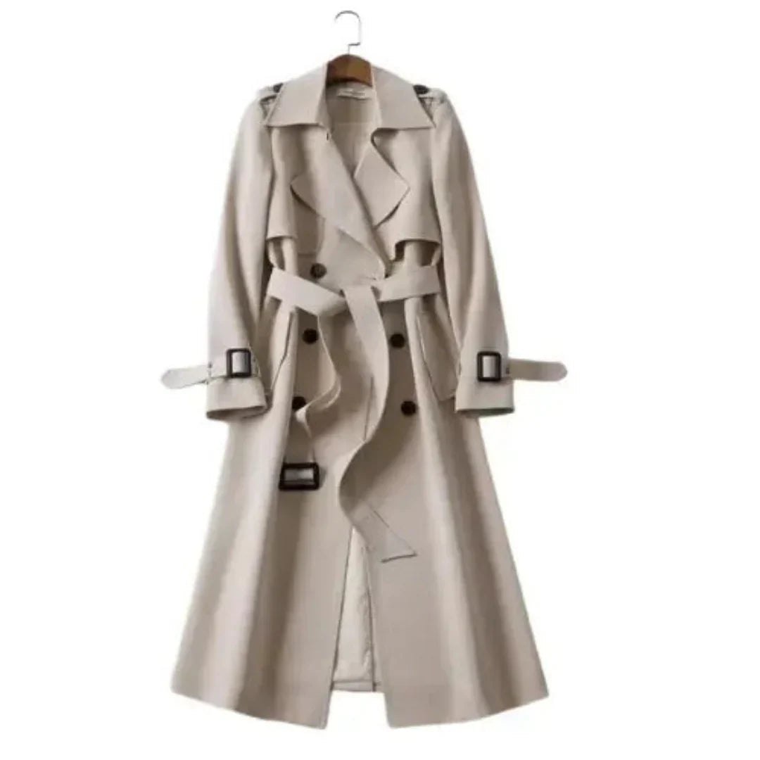 Leonoran | Women's Warm Trench Coat | Long 4