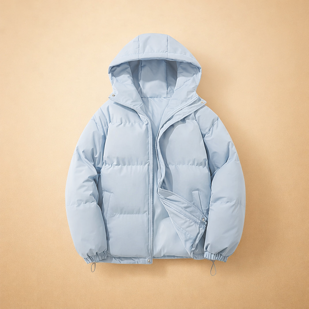 Levent | Modern men's hooded down jacket 3
