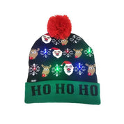 Light Up Christmas Hat with Colorful LED Lights – Stretchy Knit Beanie for All Ages and Holiday Celebrations 7