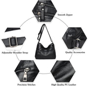 Lila | Stylish and Secure Anti-Theft Crossbody Organizer Bag 4
